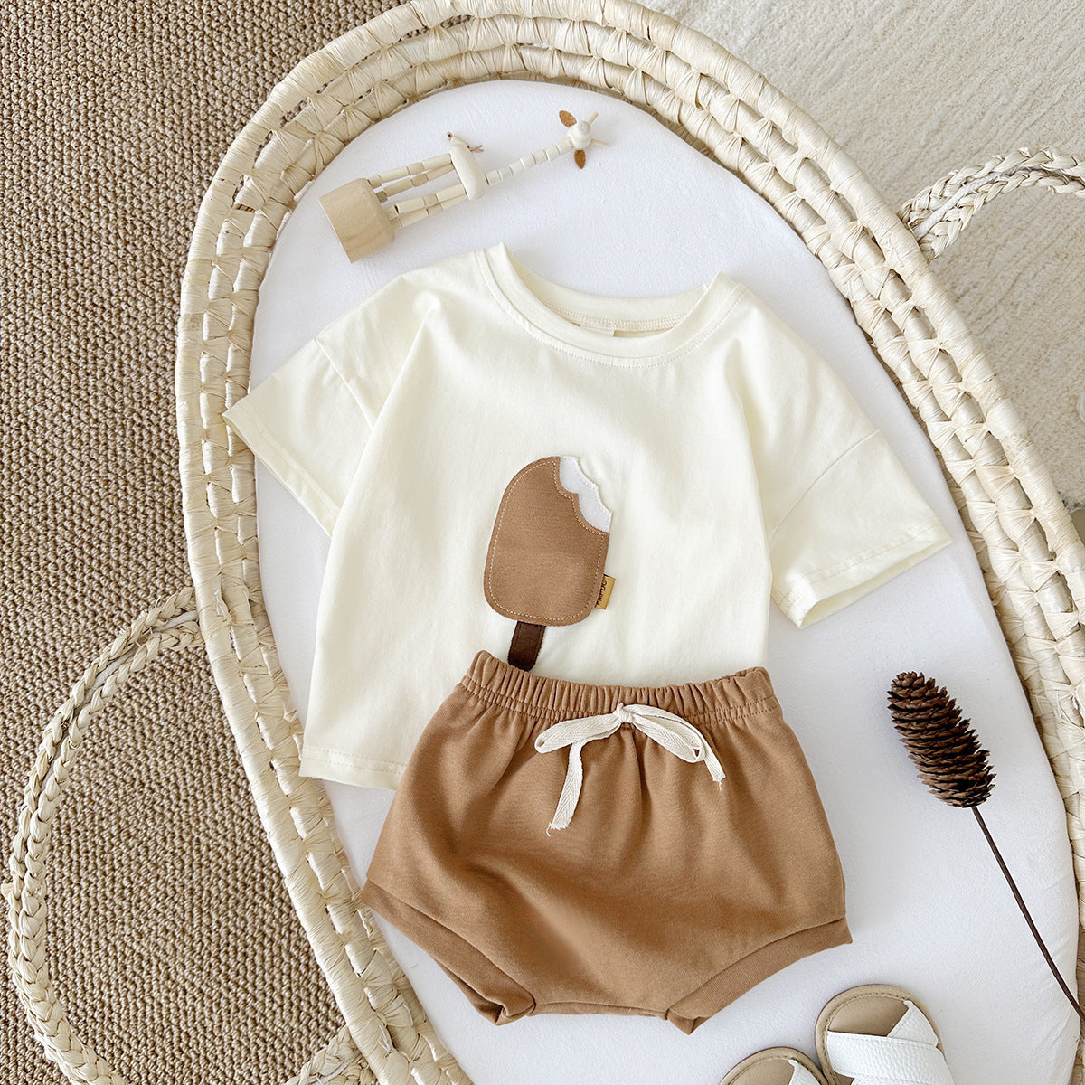 Short Sleeve Shorts Set