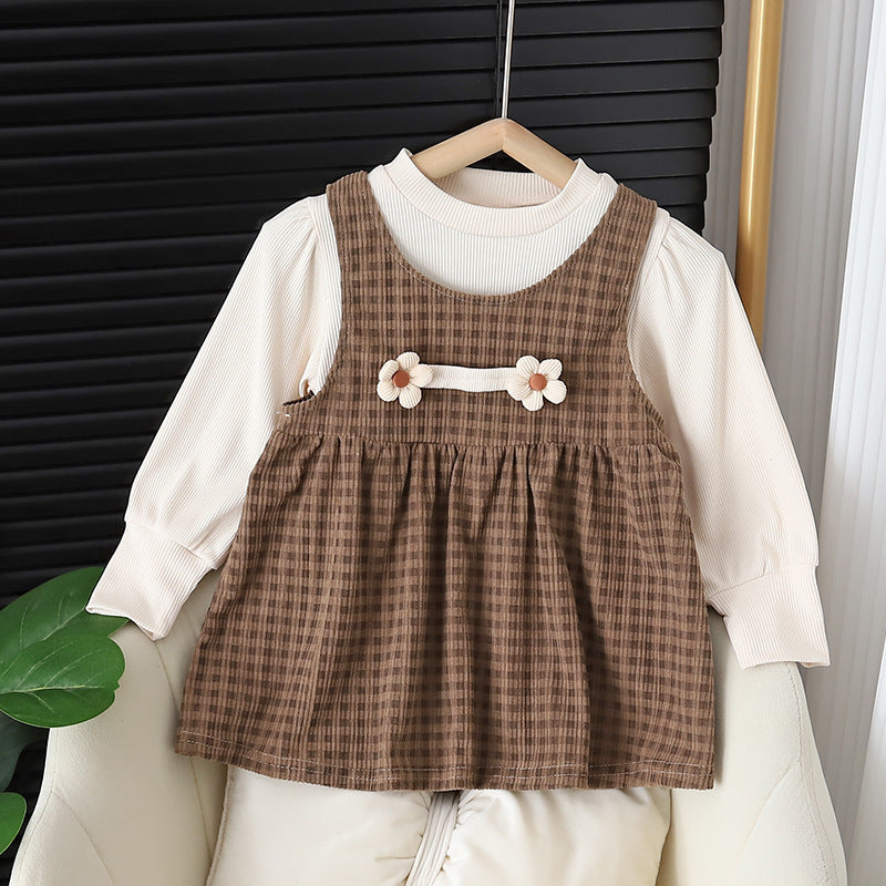 Baby's Round-neck Dress