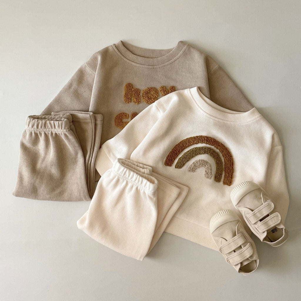 Baby Long Sleeve Two-piece Suit